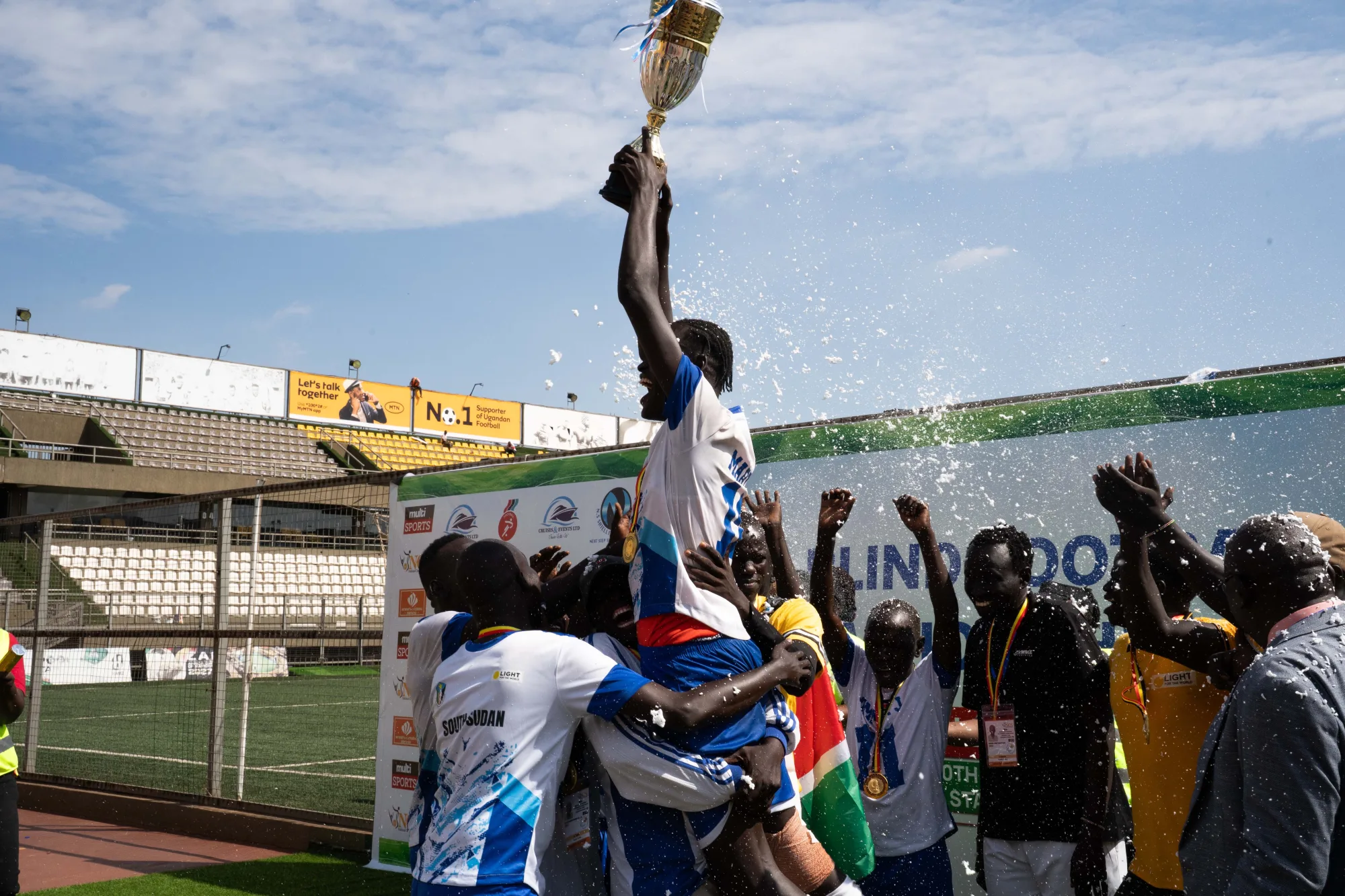 South Sudan's Blind Football team Photo Essay image 15